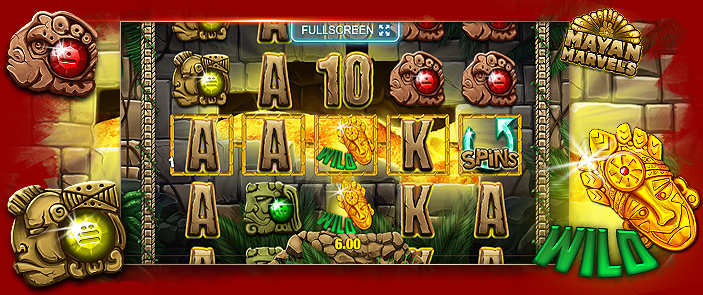 Bonus jeu machine casino Mayan Marvels de Nektan