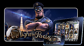 A Night in Paris, Machine à sous 3D Mobile