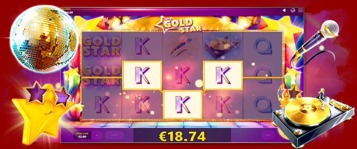 Essayez la machine à sous Gold Star de Red Tiger, un jeu d'argent fabuleux !