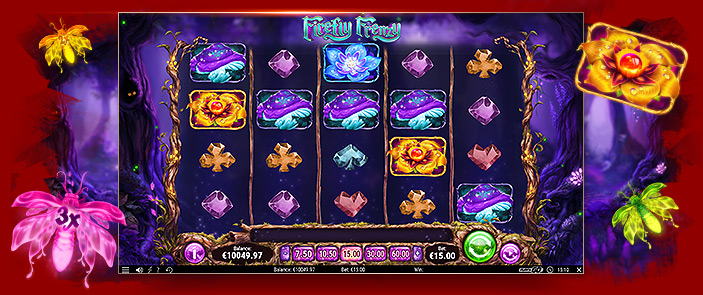 Entrez dans la forêt enchantée de Firefly Frenzy, la dernière machine à sous Play'n Go !