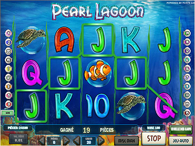 Découvrez Pearl Lagoon, une machine à sous 20 lignes vidéo en français