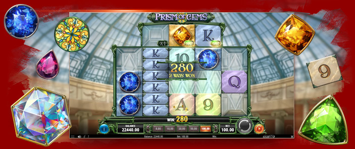 Jouer au casino avec la machine à sous Prism of Gems