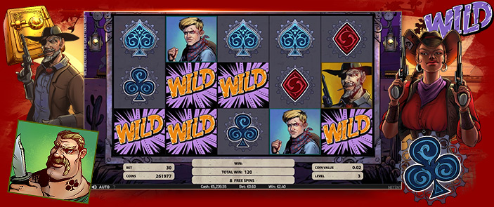 Revue test du jeu gratuit de casino Wild Wild West : The Great Train Heist !