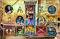 Jeu Wild Jane, machine à sous casino en ligne
