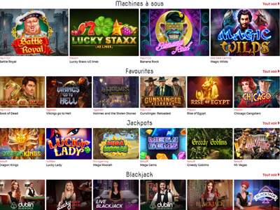 Jouez sur le casino en ligne : Casino Lucky31