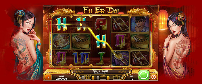Machine à sous Asie Fu Er Dai : bonus casino en ligne Play'n GO