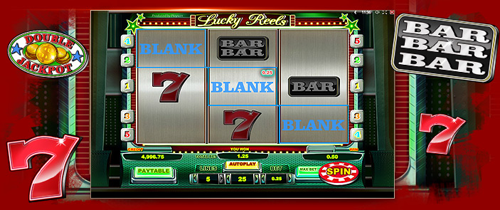 Machine à sous casino Lucky Reels