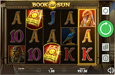 Jeu de casino en ligne Book of Sun