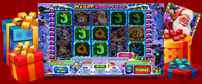 Machine à sous Merry Christmas  de Playson