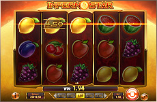 Inferno Star, un jeu de casino en ligne Play'n Go