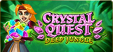 Machine à sous vidéo Crystal Quest: Deep Jungle