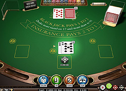 Play Blackjack online on Tropezia Palace!